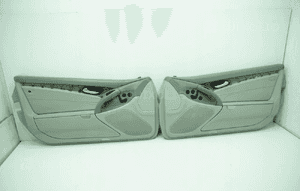 TAPICERKA LEWA PRAWA KPL 208 Leather - Gray MERCEDES SL R230 EUROPA 7