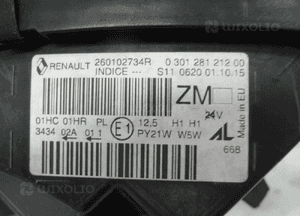 Renault captur i lampa przednia prawa 5