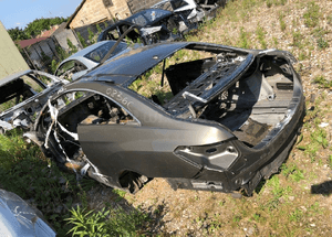 MERCEDES E 207 błotnik lewy tylny tył ćwiartka  dupa pas 2