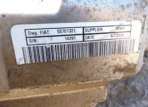 Fiat grande punto wspomaganie elektryczne kolumna 55701321 oryginał euro 3