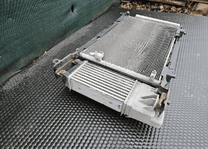 Chłodnica Wody Plynu Klimatyzacji Intercooler Wentylator 1.4 D4D Toyota Auris 1 I Lift 2011r 10