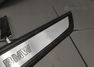 Bmw 7 F01 F02 listwy progowe podświetlane nakładki drzwi oryginał bmw 7