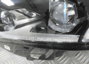 Lampa przednia przód lewa peugeot 508 ii full led 2018-2023 8