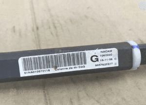 Stacyjka kolumna kierownicza Citroen C4 I 04-10r 9657620377 4