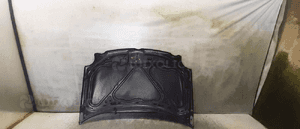 Maska pokrywa silnika do vw volkswagen polo 9N LC3W bordo wiśnia 4
