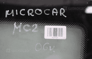 Szyba boczna prawa karoseryjna Microcar MC2 2006 3