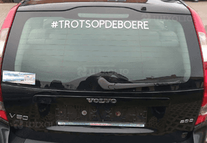 Volvo V50 klapa tyl tylna szyba  452-46 2