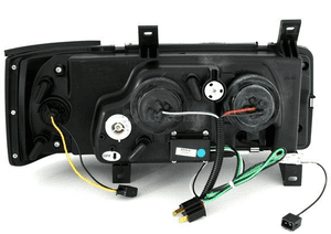 REFLEKTORY LAMPY + TYLNE LED VW T4 OD 1990 DO 2003 Roku DAYLIGHT TYLNE LED 7