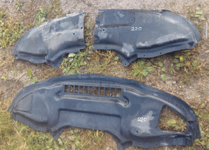 MERCEDES S 220 osłona pod skrzynię silnik 4 Matic 6