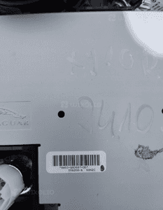 Panel nawiewu klimatyzacji kratki jaguar xj X351 AW93-18D687-DD 3