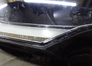 Tesla s plaid palladium lampa prawa reflektor prawy 1563714-95-C matrix 5