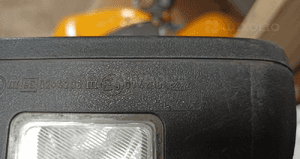 Lusterko  prawe 9 pin ford mondeo MK3 podświetlane 72 5
