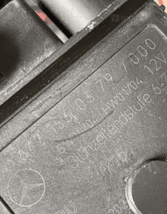 MERCEDES 320 350 cdi V6 om 642 moduł grzania świec 12