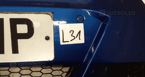 ZDERZAK PRZÓD BMW E90 E91 M PAKIET M POWER HALOGENY KOLOR LeMans Blue 2