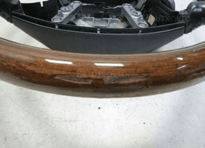 Jaguar XK8 X100 kierownica skóra drewno przełączniki oryginał 6