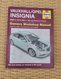 Książka instrukcja obsługi opel insignia service and repair manual 08-17 1