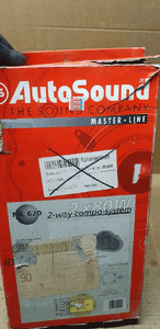 Głośnik głośniki prawy lewy przód tył 2x80W AutoSound 5