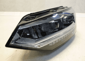 Volkswagen touran 3 iii lampa reflektor lewy przód przednia 8 pin full led oryginał 5