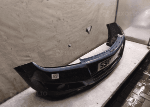 Zderzak przód przedni do opel astra h 3 iii lift fl halogeny Z168 szary 4