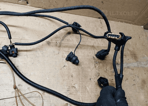 Wiązka instalacja silnika wtrysków wtryskiwaczy BMW 5 E39 3.0D 224941202 224941302 5