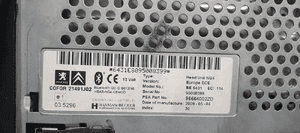 Radio radioodtwarzacz NAVI nawigacja Citroen C5 III 96664002ZD 5