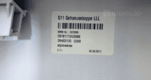 Obudowa lusterka lewa bmw 7 G11 G12 2015- 7423895 5
