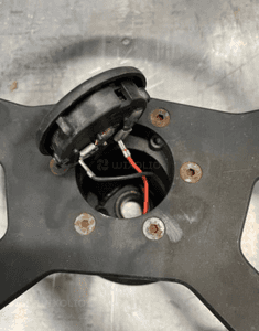 Mercedes 124 kierownica drewniana naba drewno 6