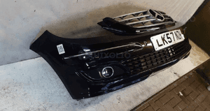 Zderzak przód przedni do mercedes b klasa W245 pdc czujniki halogen czarny 040 4