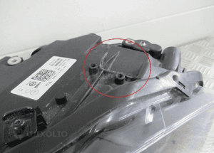 Lampa przód przednia prawa lewa vw polo 6 vi 2G1 2017-2021 11