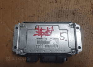 Citroen peugeot 1.6i komputer sterownik 0261207858 1