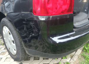 VW Touran I  Zderzak tył tylny LC9Z 3