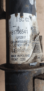 Amortyzator lewy przód sprężyna Fiat Punto EVO 51796541 6