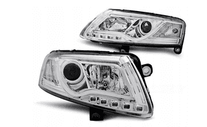 Lampy Reflektory Do AUDI A6 C6 4F OD 04.2004 DO 2008 Roku LED XENON 5