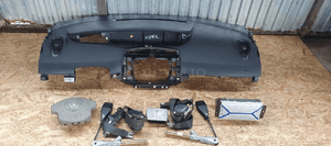 Konsola Airbag pasy Renault Scenic II poduszki komplet 11