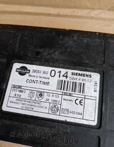 Moduł komfortu sterownik Nissan Almera Tino 28551 BU014 3