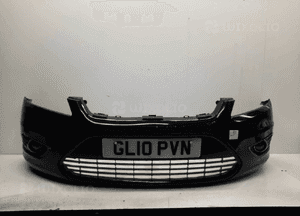 } ZDERZAK PRZÓD PRZEDNI FORD FOCUS MK.2 2 II LIFT FL F3 CZARNY HALOGENY 1