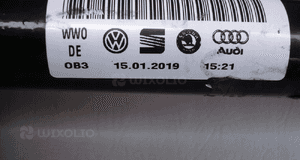 Półoś prawy tył Golf VII A3 8V OCTAVIA III 4x4 3