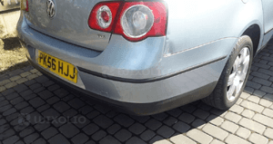 VW Passat B6 Sedan zderzak tyl tylny 1