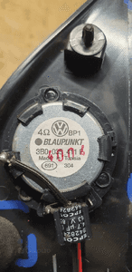 Głośnik drzwi osłona lusterka lewa Skoda Superb 3B0837993 4