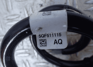 SPRĘŻYNY ZAWIESZENIA TYŁ VW AUDI 5QF511115AQ RADOM 3