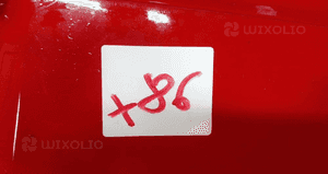 Zderzak tył tylny citroen C4 vtr czerwony kkn 2