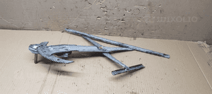 Mechanizm podnośnik szyby prawy przód mechaniczny Honda Civic VI 4