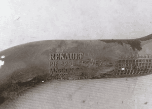 Rura wąż przewód intercoolera Renault Megane II 2 8200527670 4