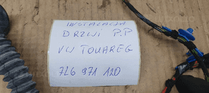 Wiązka instalacja drzwi prawy przód VW Touareg 7L6971120 7