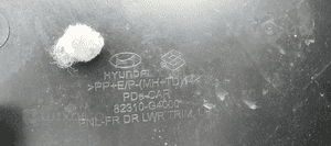 Tapicerka boczek drzwi lewy przód przednia lewa Hyundai I30 III 11