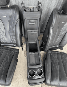 MERCEDES s 222 fotel S63 AMG kanapa tył siedzisko oparcie  czarna skóra grzana wentylowana wózek sanki fotela 8
