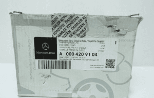 KLOCKI HAMULCOWE PRZÓD MERCEDES A W176 A0004209104 6