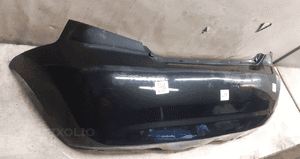 Zderzak tył tylny chevrolet kalos czarny 4