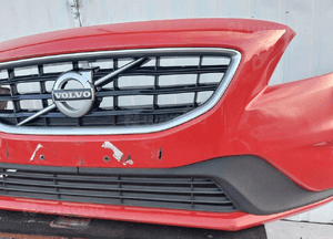 Volvo V40 ii zderzak przód przedni kompletny xenon spryski atrapa 8