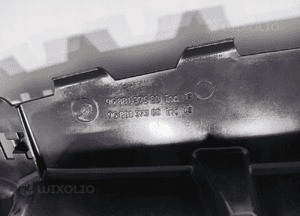 Płyta osłona zderzaka pod zderzak przód citroen C5 iii X7 9688137680 08-17 10